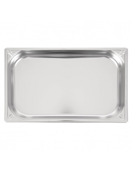 Vogue Heavy Duty Stainless Steel 11 Gastronorm Pan 65mm