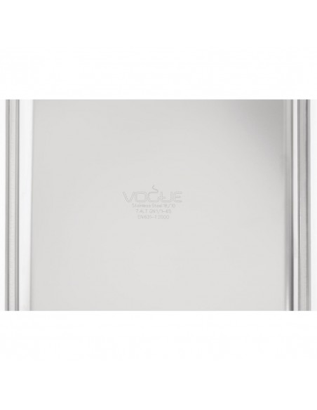 Vogue Heavy Duty Stainless Steel 11 Gastronorm Pan 65mm
