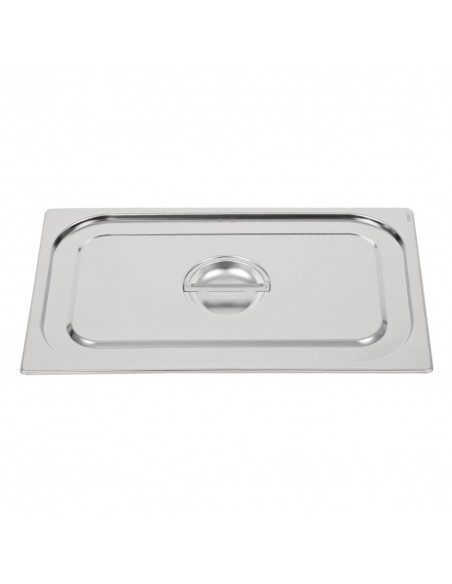 Vogue Heavy Duty Stainless Steel 11 Gastronorm Pan Lid