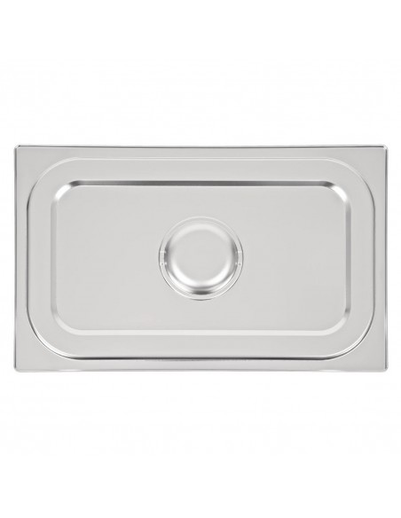 Vogue Heavy Duty Stainless Steel 11 Gastronorm Pan Lid