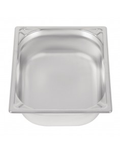 Vogue Heavy Duty Stainless Steel 12 Gastronorm Pan 100mm 2