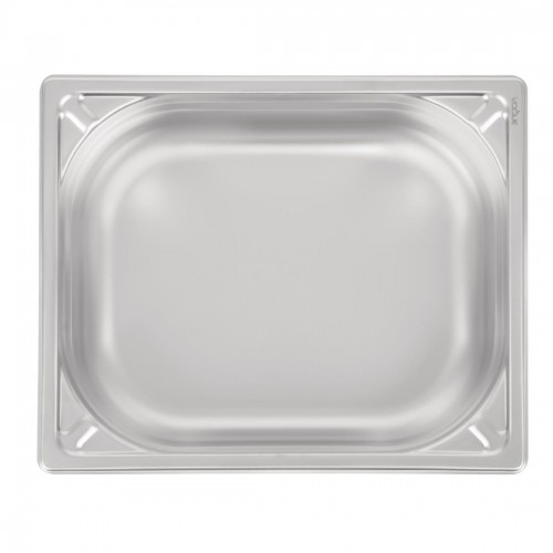 Vogue Heavy Duty Stainless Steel 12 Gastronorm Pan 100mm