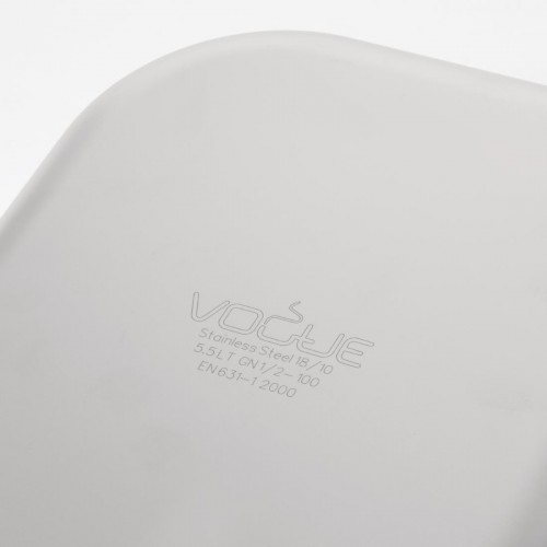 Vogue Heavy Duty Stainless Steel 12 Gastronorm Pan 100mm