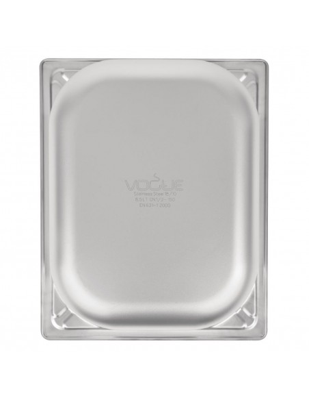 Vogue Heavy Duty Stainless Steel 12 Gastronorm Pan 150mm
