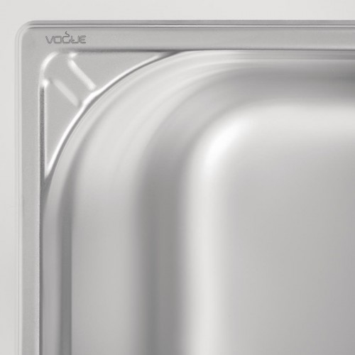 Vogue Heavy Duty Stainless Steel 12 Gastronorm Pan 200mm