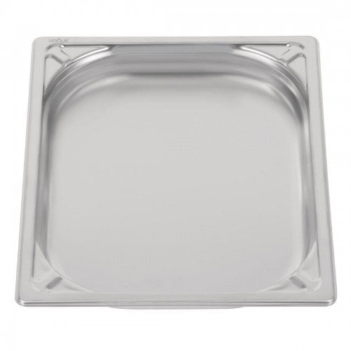 Vogue Heavy Duty Stainless Steel 12 Gastronorm Pan 40mm