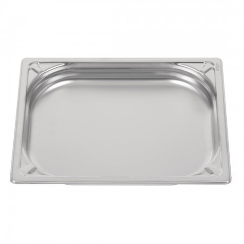 Vogue Heavy Duty Stainless Steel 12 Gastronorm Pan 40mm
