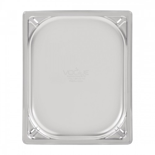 Vogue Heavy Duty Stainless Steel 12 Gastronorm Pan 40mm