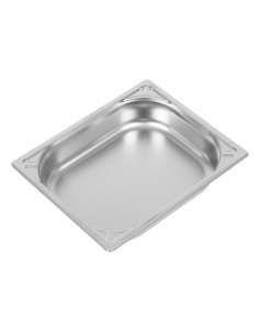 Vogue Heavy Duty Stainless Steel 12 Gastronorm Pan 65mm