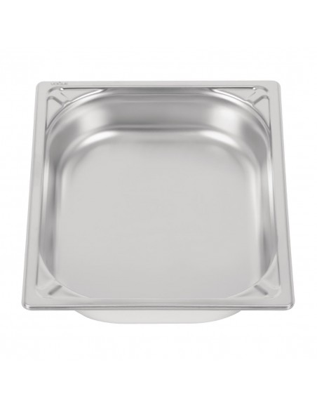 Vogue Heavy Duty Stainless Steel 12 Gastronorm Pan 65mm