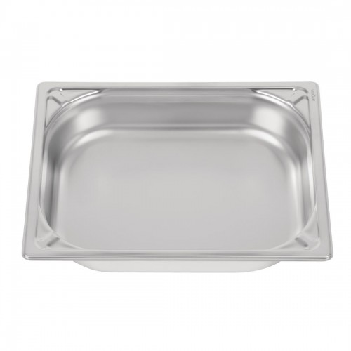 Vogue Heavy Duty Stainless Steel 12 Gastronorm Pan 65mm