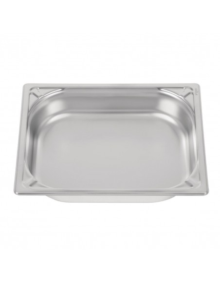 Vogue Heavy Duty Stainless Steel 12 Gastronorm Pan 65mm