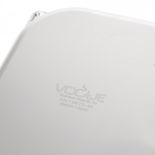 Vogue Heavy Duty Stainless Steel 12 Gastronorm Pan 65mm
