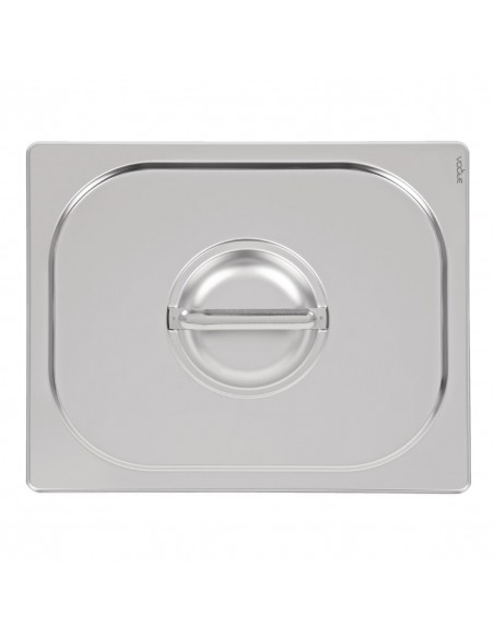 Vogue Heavy Duty Stainless Steel 12 Gastronorm Pan Lid