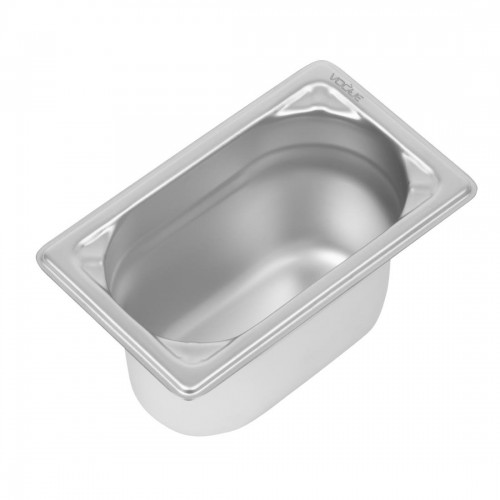 Vogue Heavy Duty Stainless Steel 19 Gastronorm Pan 100mm