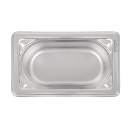 Vogue Heavy Duty Stainless Steel 19 Gastronorm Pan 65mm