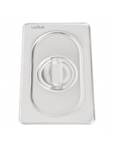 Vogue Heavy Duty Stainless Steel 19 Gastronorm Pan Lid 2