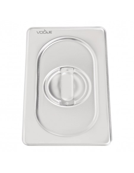 Vogue Heavy Duty Stainless Steel 19 Gastronorm Pan Lid