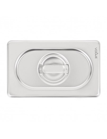 Vogue Heavy Duty Stainless Steel 19 Gastronorm Pan Lid