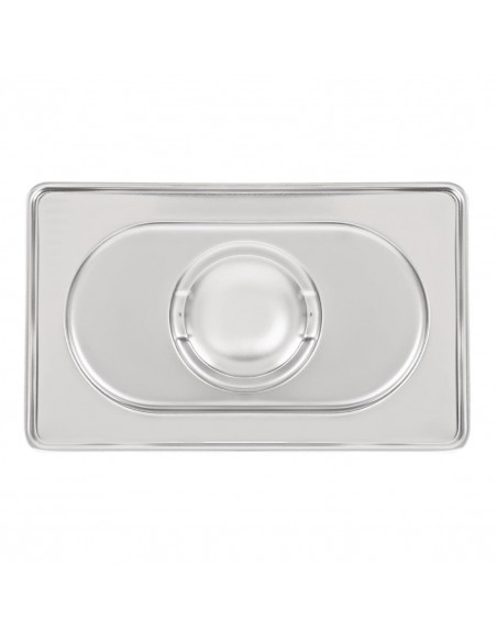 Vogue Heavy Duty Stainless Steel 19 Gastronorm Pan Lid