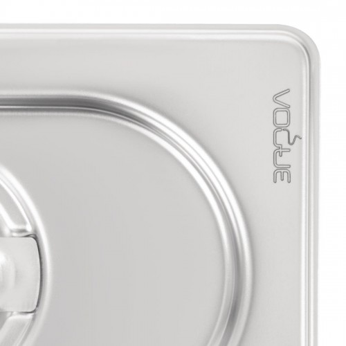Vogue Heavy Duty Stainless Steel 19 Gastronorm Pan Lid