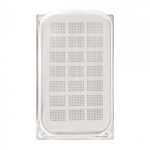 Vogue Heavy Duty Stainless Steel Perforated 11 Gastronorm Pan 150mm
