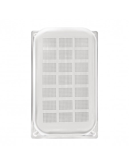 Vogue Heavy Duty Stainless Steel Perforated 11 Gastronorm Pan 150mm