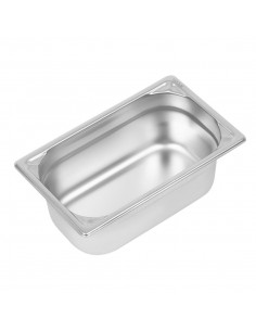Vogue Heavy Duty Stainless Steel 14 Gastronorm Pan 100mm