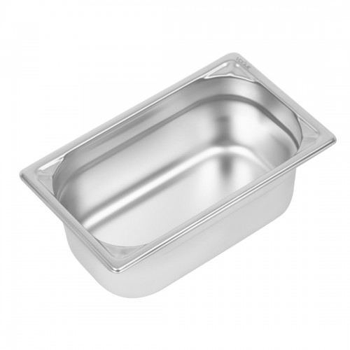 Vogue Heavy Duty Stainless Steel 14 Gastronorm Pan 100mm