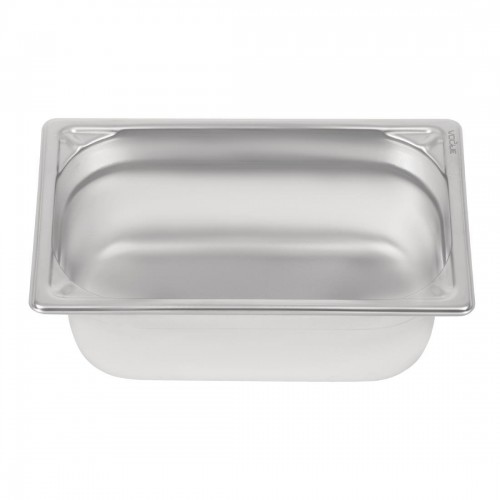 Vogue Heavy Duty Stainless Steel 14 Gastronorm Pan 100mm