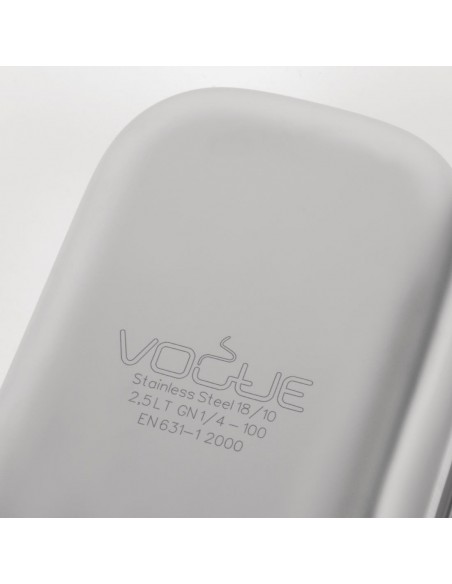 Vogue Heavy Duty Stainless Steel 14 Gastronorm Pan 100mm
