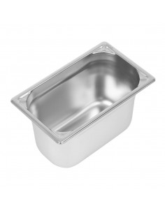 Vogue Heavy Duty Stainless Steel 14 Gastronorm Pan 150mm