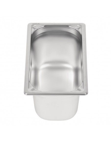 Vogue Heavy Duty Stainless Steel 14 Gastronorm Pan 150mm