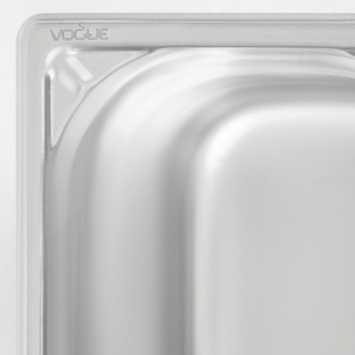 Vogue Heavy Duty Stainless Steel 14 Gastronorm Pan 150mm