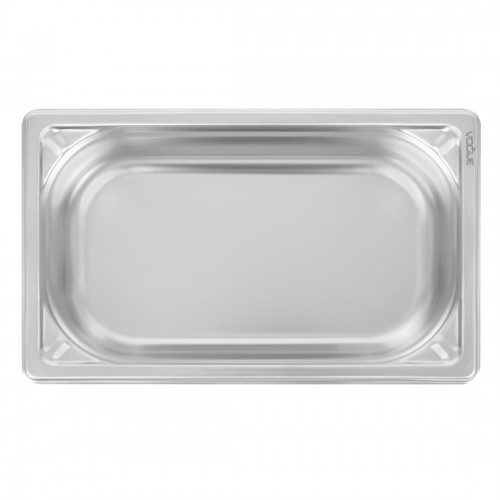 Vogue Heavy Duty Stainless Steel 14 Gastronorm Pan 65mm