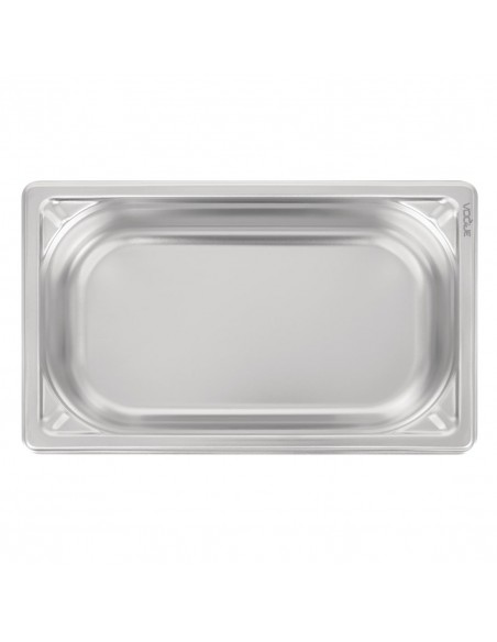 Vogue Heavy Duty Stainless Steel 14 Gastronorm Pan 65mm