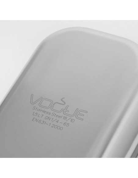 Vogue Heavy Duty Stainless Steel 14 Gastronorm Pan 65mm