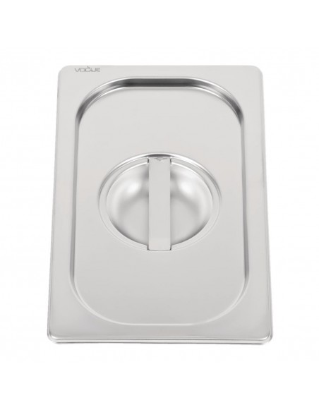 Vogue Heavy Duty Stainless Steel 14 Gastronorm Pan Lid