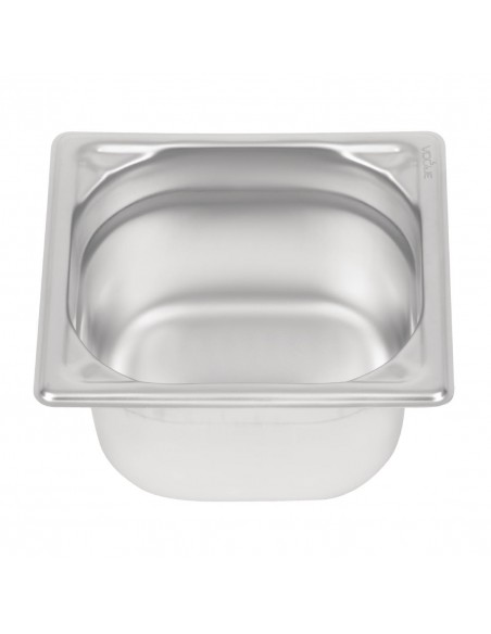 Vogue Heavy Duty Stainless Steel 16 Gastronorm Pan 100mm