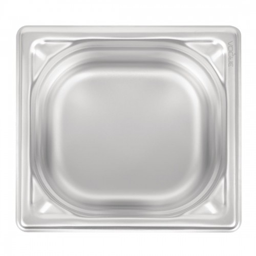 Vogue Heavy Duty Stainless Steel 16 Gastronorm Pan 100mm