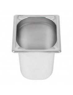 Vogue Heavy Duty Stainless Steel 16 Gastronorm Pan 200mm 2