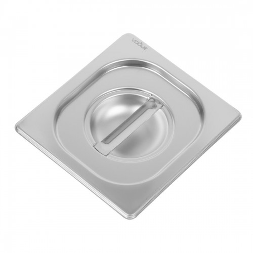 Vogue Heavy Duty Stainless Steel 16 Gastronorm Pan Lid