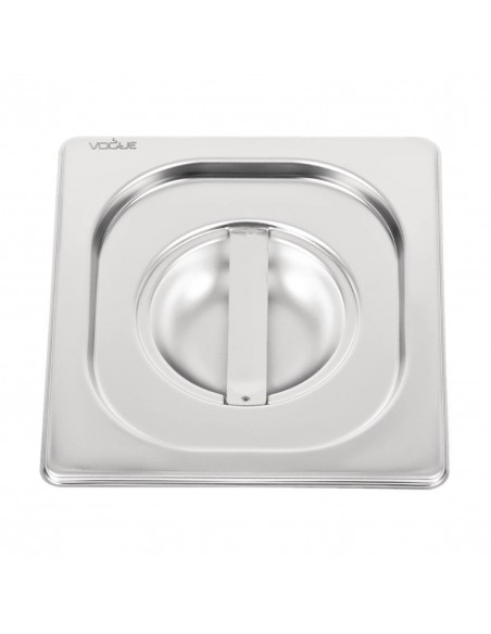 Vogue Heavy Duty Stainless Steel 16 Gastronorm Pan Lid