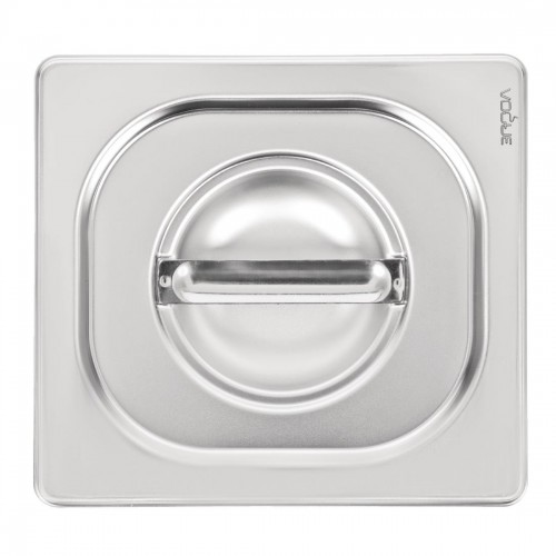 Vogue Heavy Duty Stainless Steel 16 Gastronorm Pan Lid