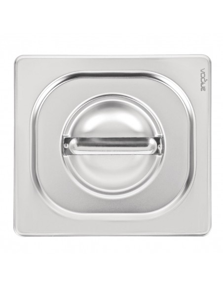 Vogue Heavy Duty Stainless Steel 16 Gastronorm Pan Lid
