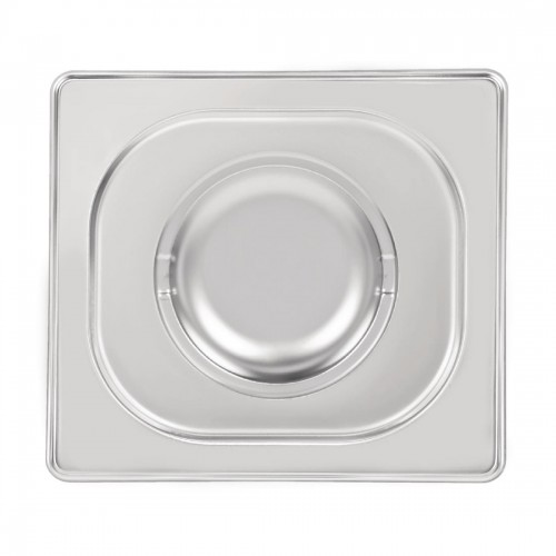Vogue Heavy Duty Stainless Steel 16 Gastronorm Pan Lid