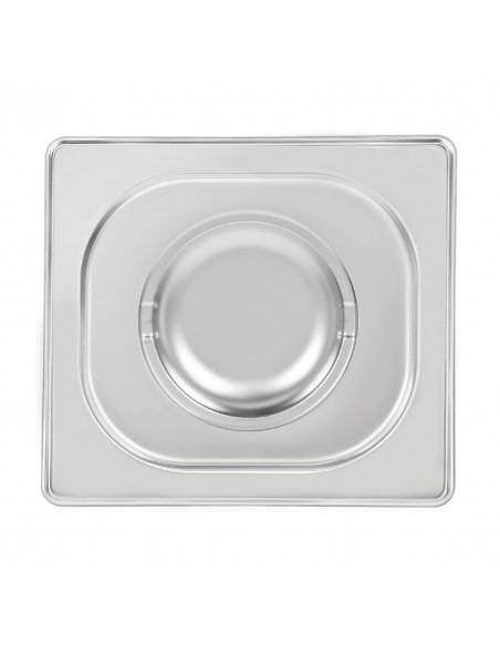Vogue Heavy Duty Stainless Steel 16 Gastronorm Pan Lid