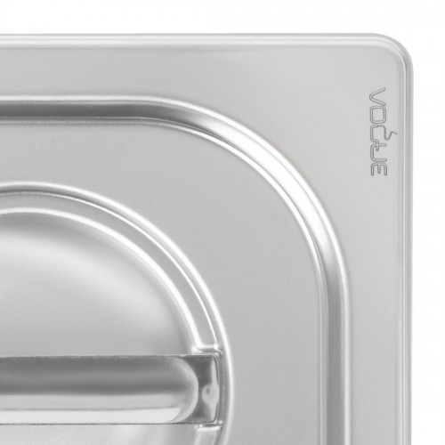 Vogue Heavy Duty Stainless Steel 16 Gastronorm Pan Lid