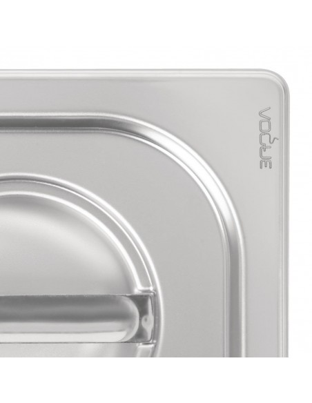Vogue Heavy Duty Stainless Steel 16 Gastronorm Pan Lid