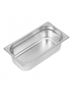 Vogue Heavy Duty Stainless Steel 13 Gastronorm Pan 100mm
